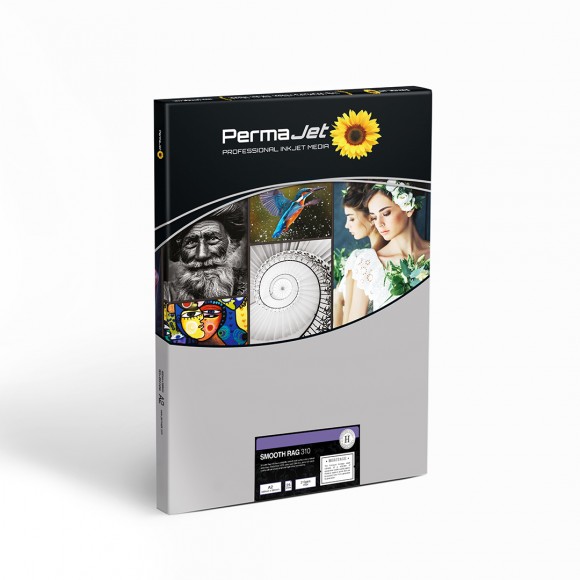 PermaJet Smooth Rag 310gsm A2 - 25 Sheets